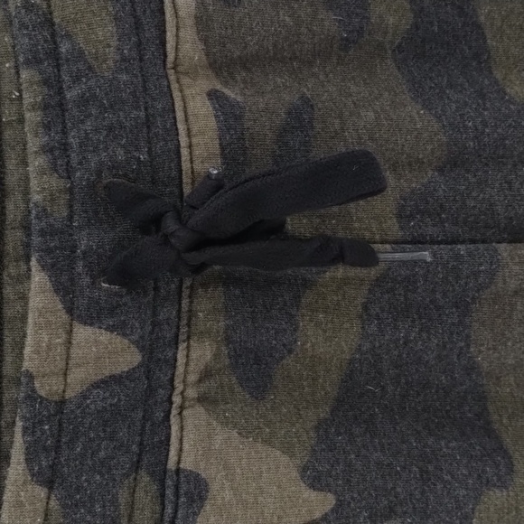 Victoria Secret PINK joggers camo XS fleece lined drawstring elastic waist - Picture 5 of 13